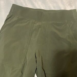 Army green joggers